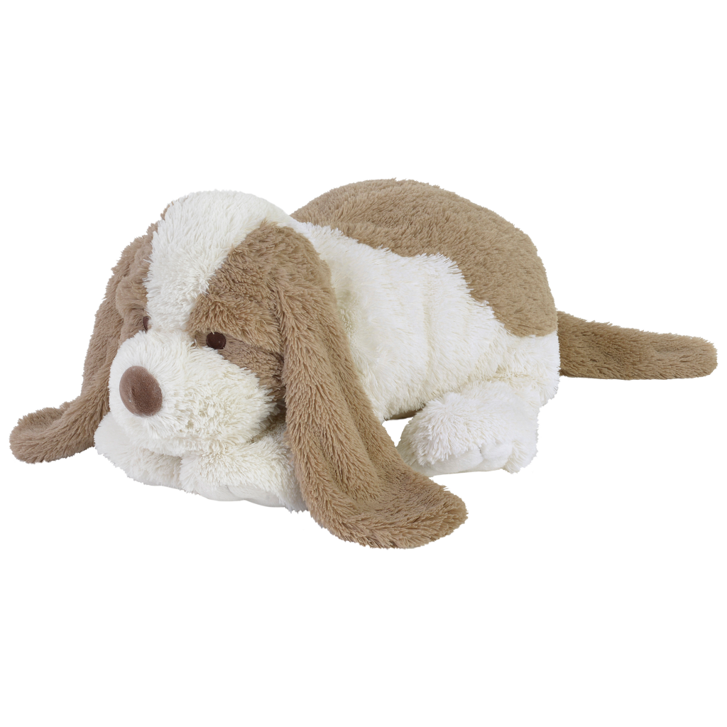 Happy Horse - Dog David - 38cm - Wit/Bruin
