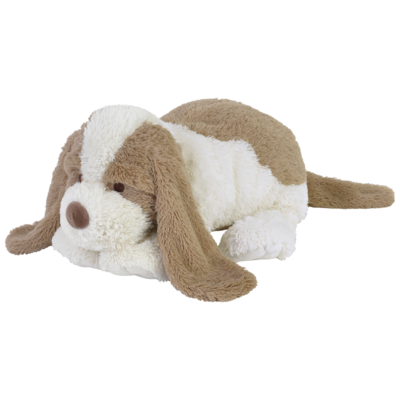 Happy Horse - Dog David - 38cm - Wit/Bruin