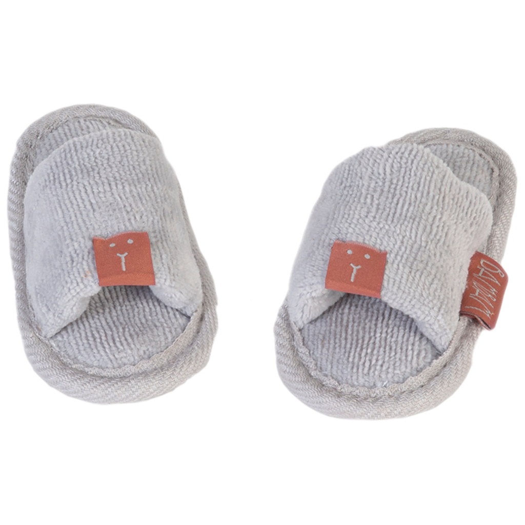 Organic Slippers Grey