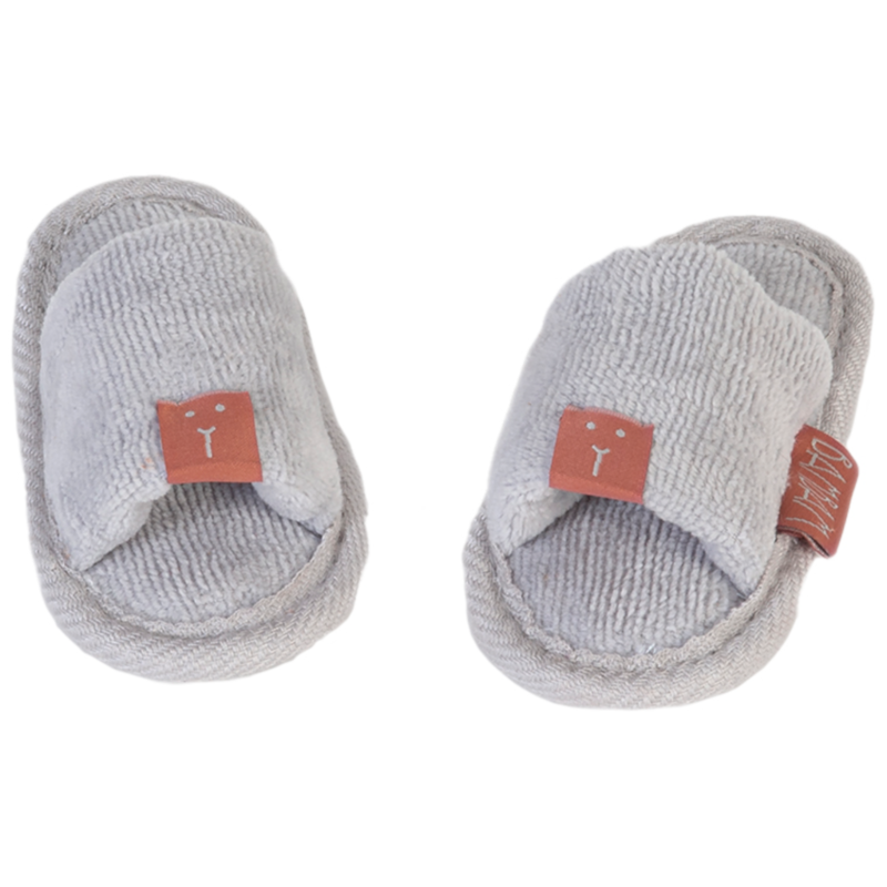 Organic Slippers Grey