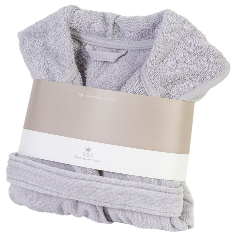 Organic Bathrobe Grey