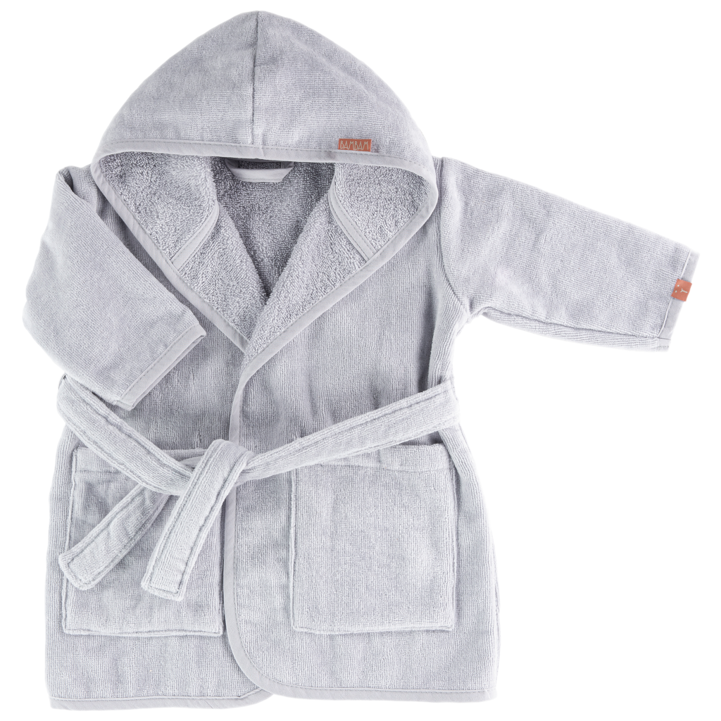 Organic Bathrobe Grey