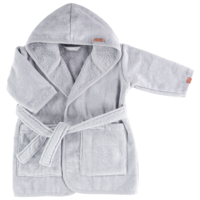 Organic Bathrobe Grey
