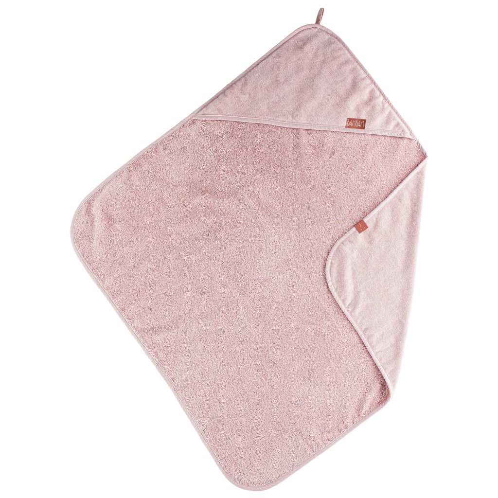 Organic Hooded Towel Pink