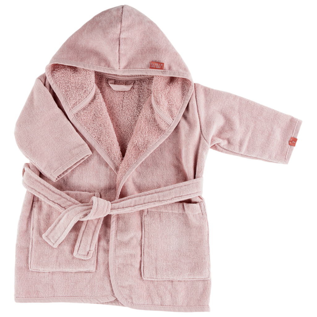 Organic Bathrobe Pink