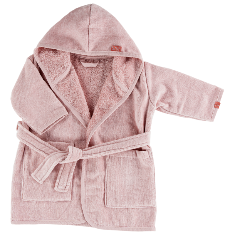 Organic Bathrobe Pink