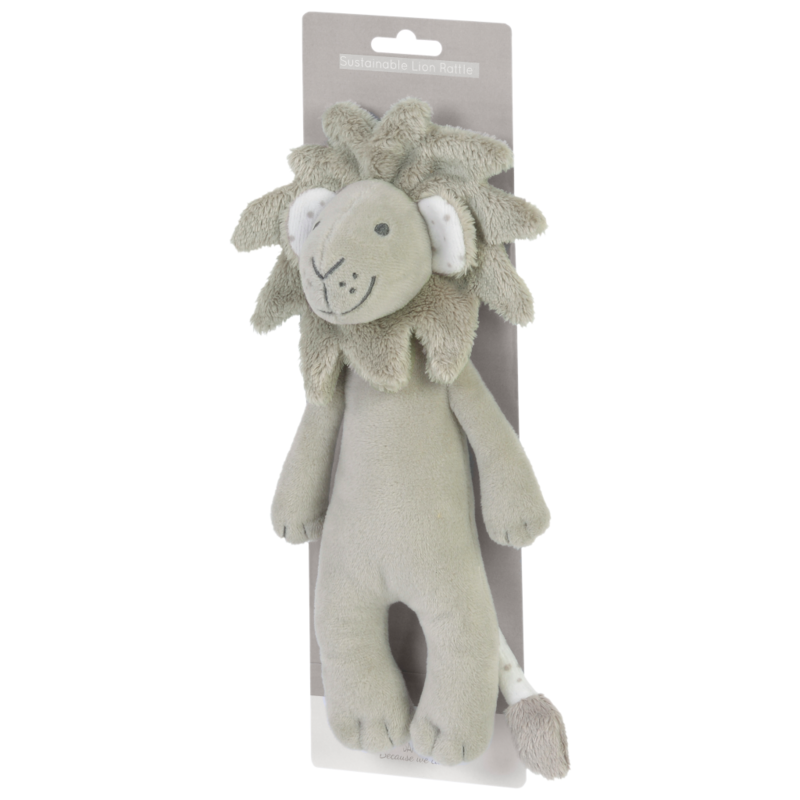 BAMBAM Sustainable Lion Rattle