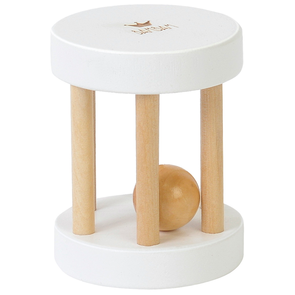 Roll Rattle with wooden ball