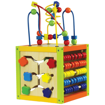 5 in 1 Activity Cube Orange