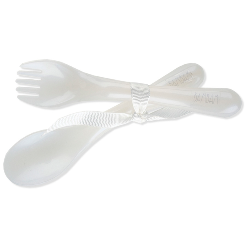 BamBam Table Manners Fork/Spoon