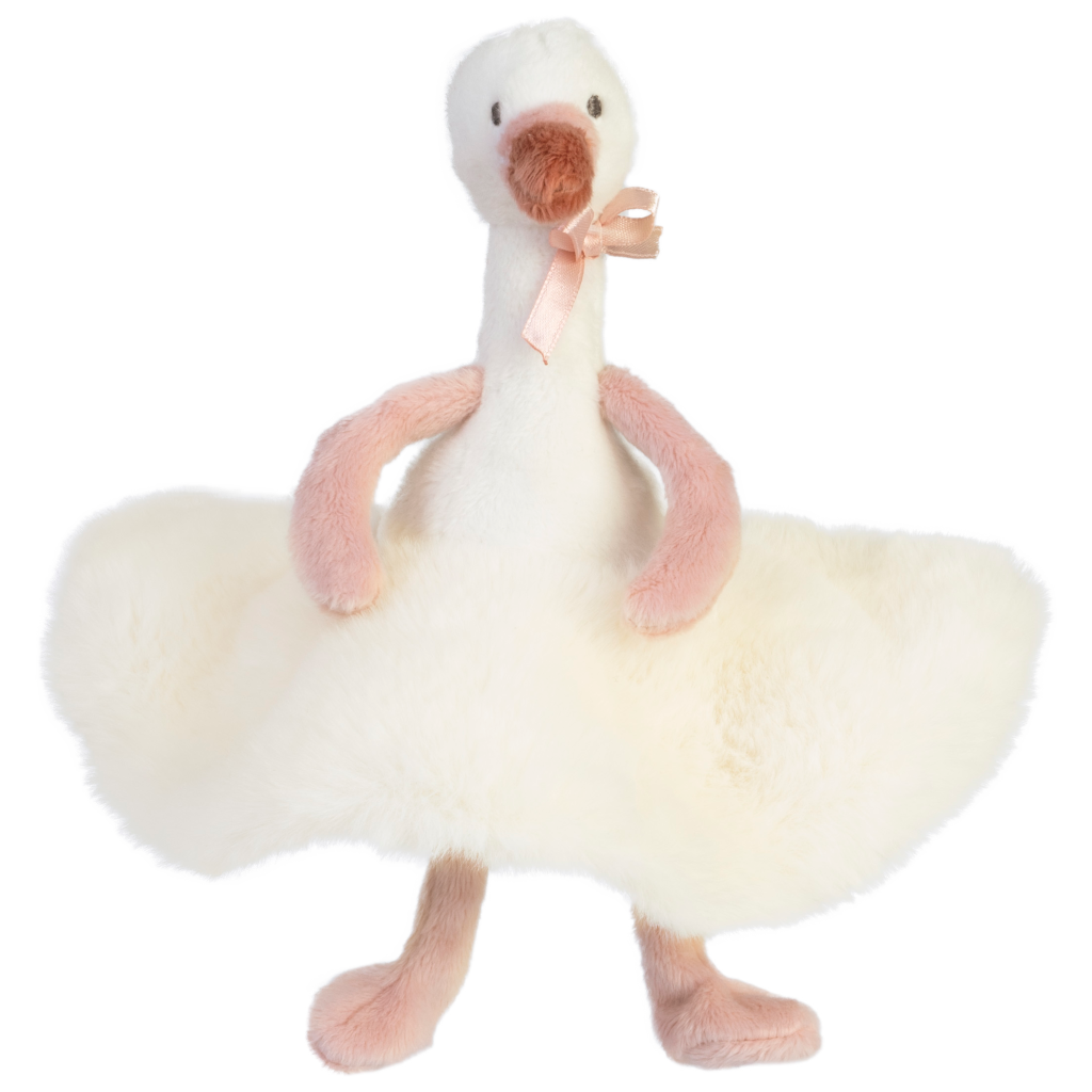 Happy Horse - Zwaan Swizzle - 18cm - Wit