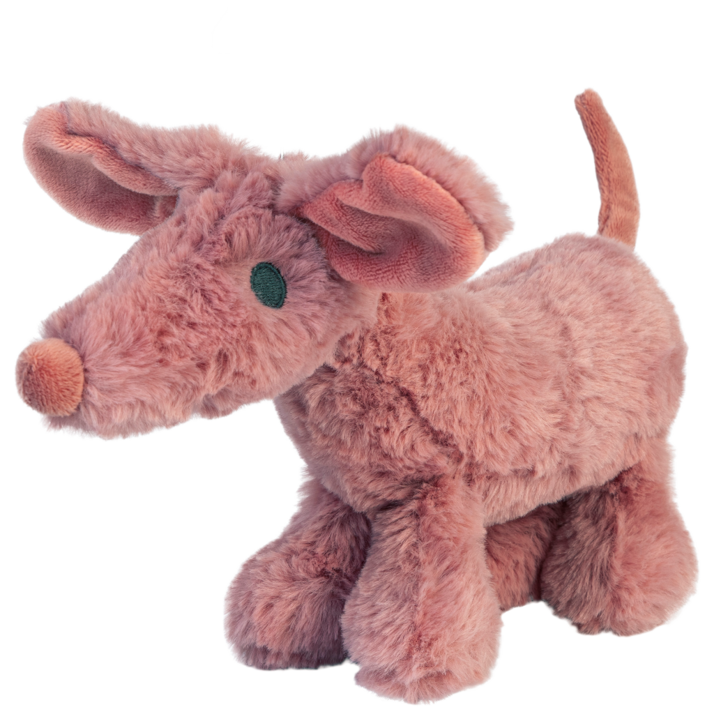 Happy Horse - Hondje Djamilla - Knuffel 26cm - Oud Roze