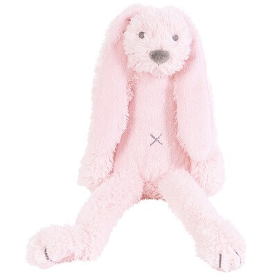 Geschenkverpakking Konijn Richie Roze Knuffel no. 1 - 28 cm / Knuffeldoekje - 33 cm