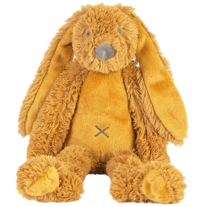 Geschenkverpakking Konijn Richie Oker Knuffel en Knuffeldoekje 