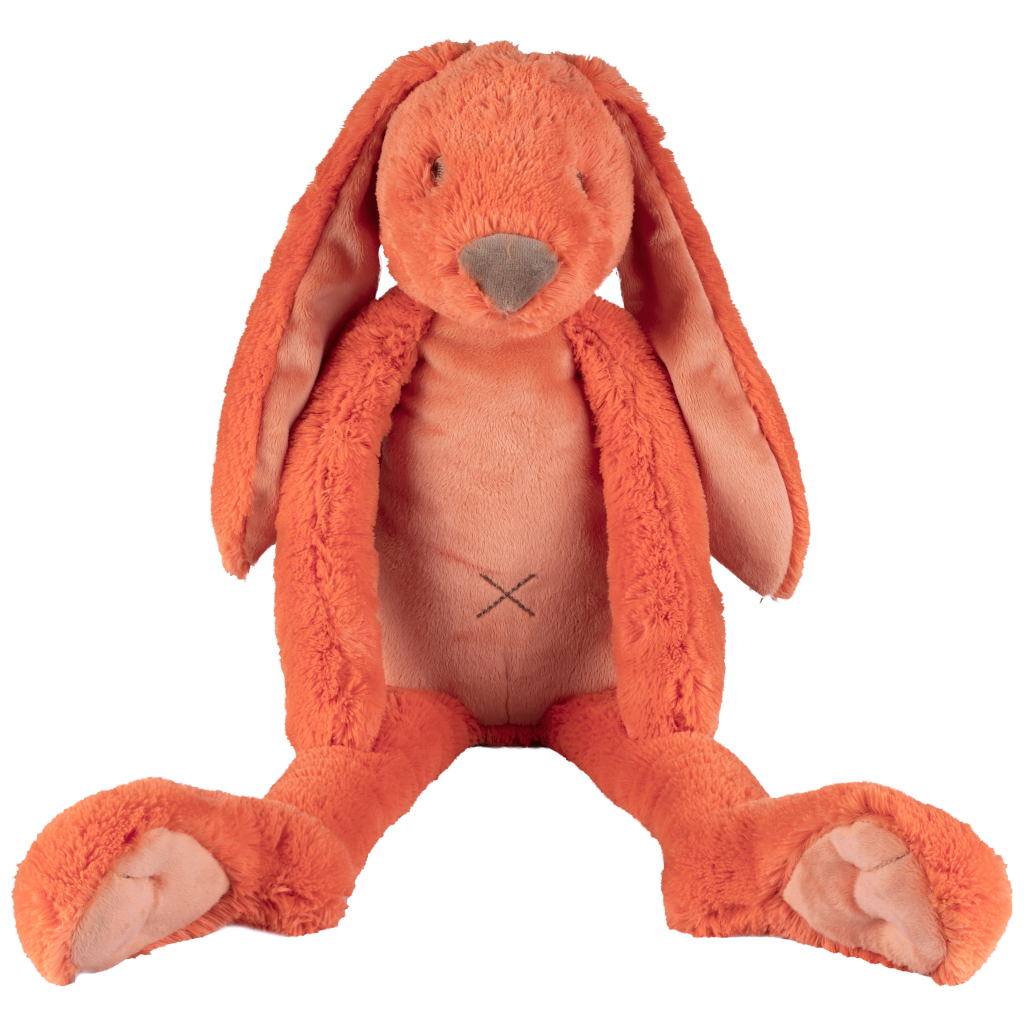 Happy Horse - Big Orange Rabbit Richie - 58cm - Oranje - Knuffel