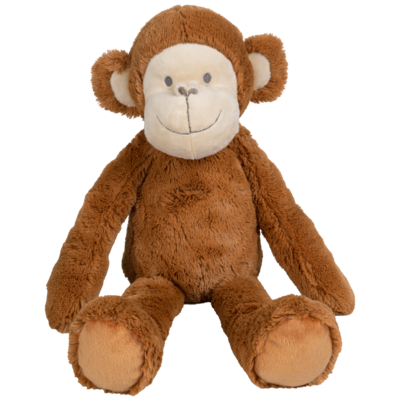 Happy Horse - Monkey Micha - 48cm - Bruin - Knuffel