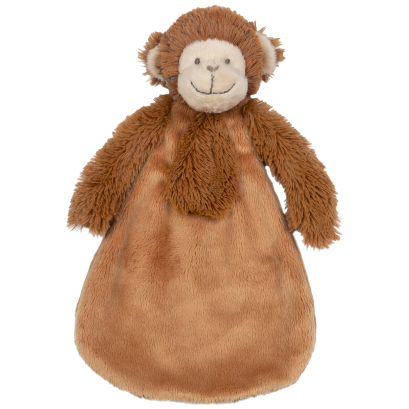 Happy Horse - Monkey Micha - 25cm - Bruin - Knuffeldoekje