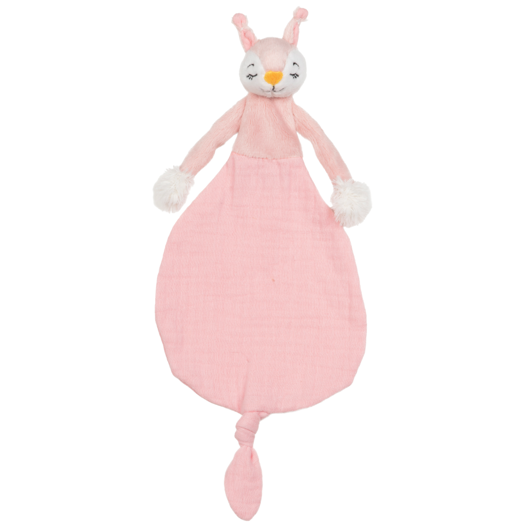 Happy Horse - Talia - 28cm - Roze - Knuffeldoekje