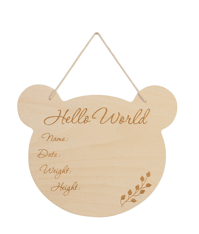 BAMBAM - Eco Friendly Giftbox Hello World - Kraamcadeau
