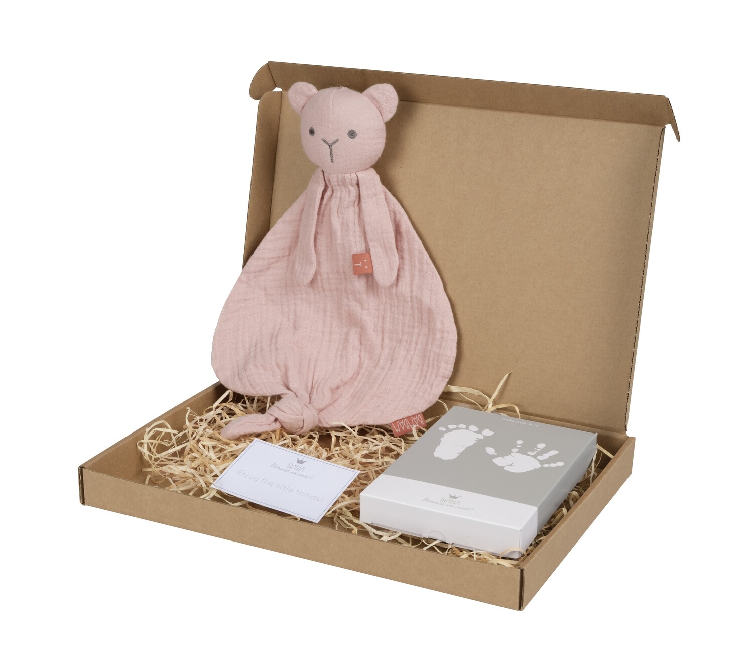 BAMBAM - Organic Giftbox Memory Pink - Kraamcadeau voor door de brievenbus