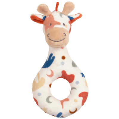Giraffe Gilles Rattle – Rammelaar – 17 cm – Multi colour – Baby cadeau