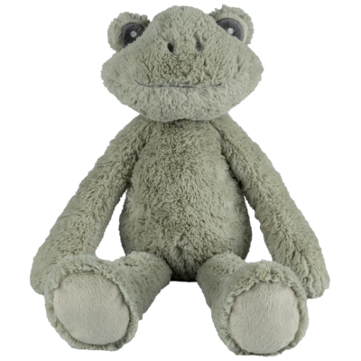 Frog Flex no.3 – Knuffel – 48 cm – Groen – Baby knuffel