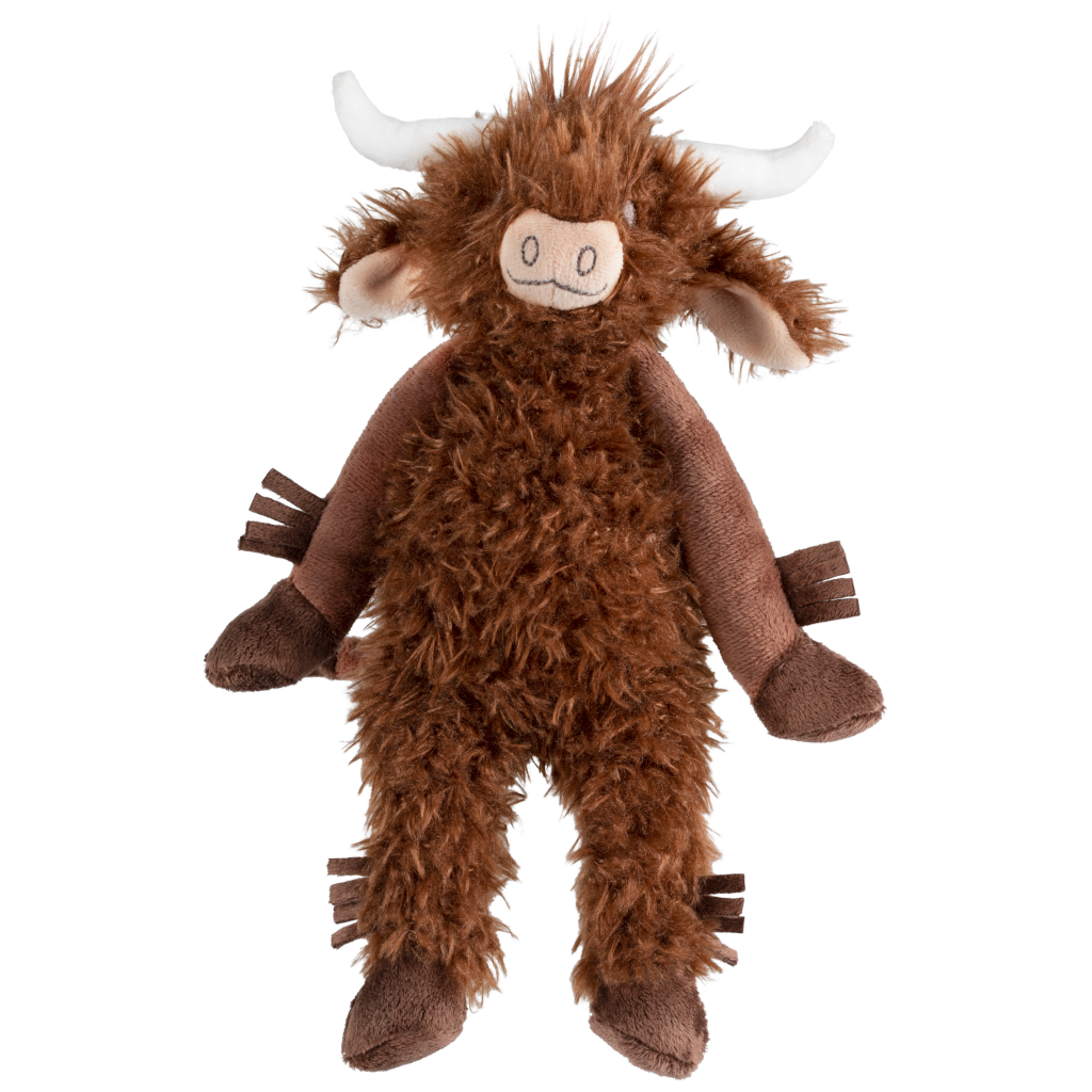 Cow Cody no.1 - Knuffel - 30 cm - Bruin - Baby Knuffel