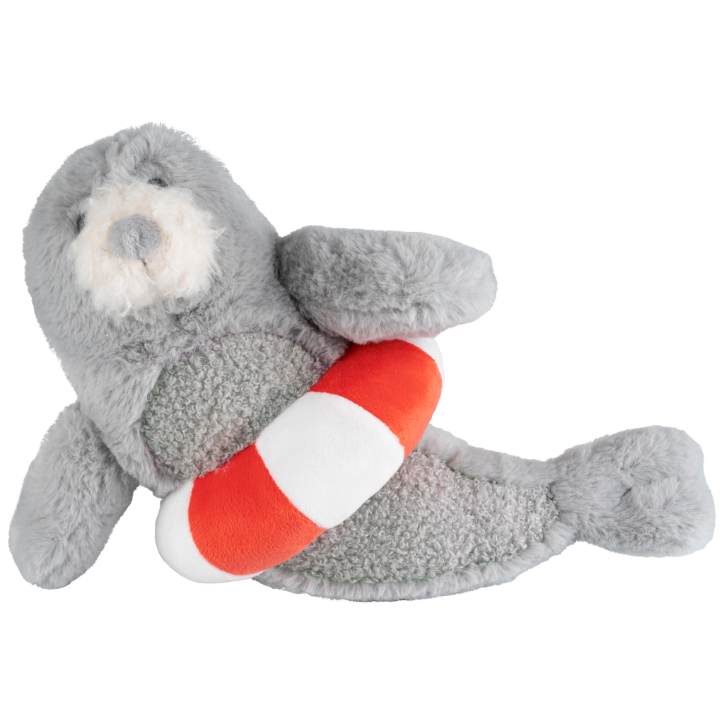 Seal Senna - Knuffel - 30 cm - Grijs - Baby knuffel