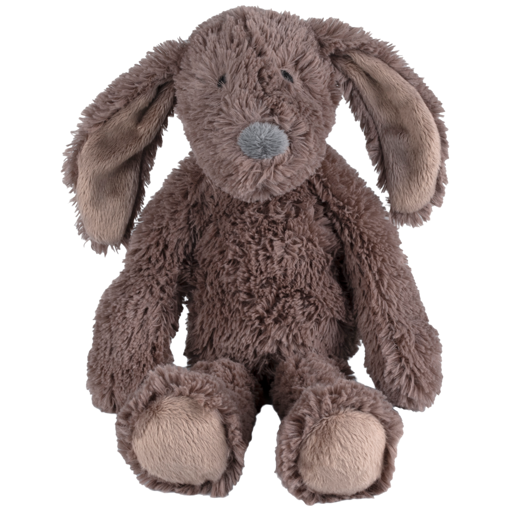 Dog Jax no.3 - Knuffel - 48 cm - Bruin - Baby knuffel
