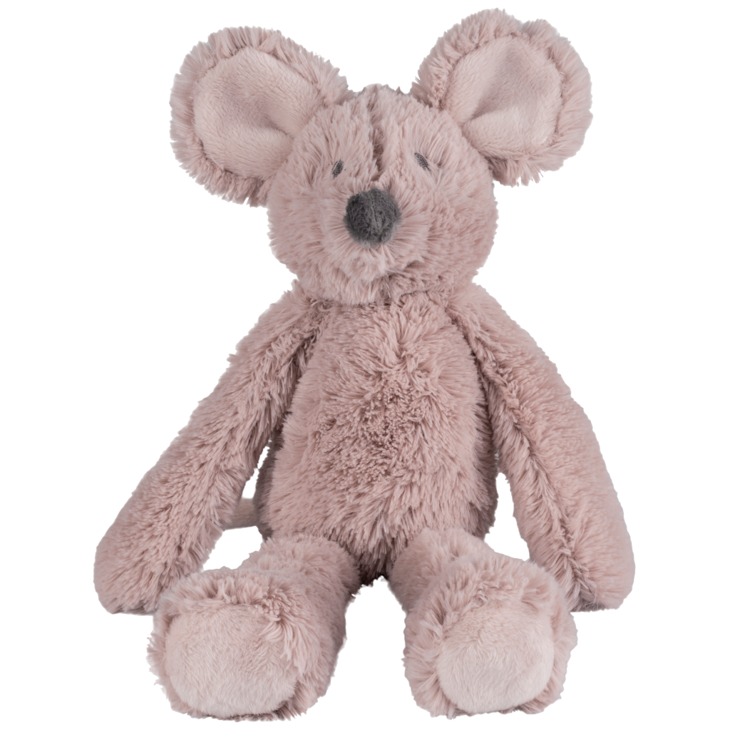 Mouse Mex no.1 – Knuffel – 28 cm – Oud Lila – Baby knuffel