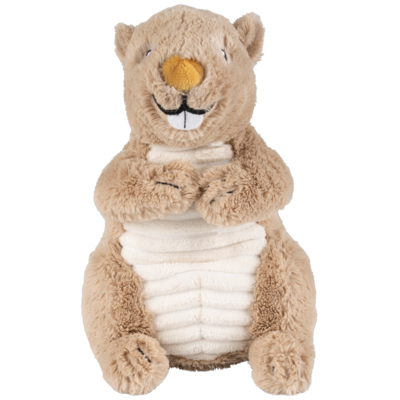 Marmot Mason - Knuffel - 22 cm - Beige - Baby knuffel