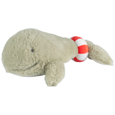 Whale Willow - Knuffel - 28 cm - Groen - Baby knuffel