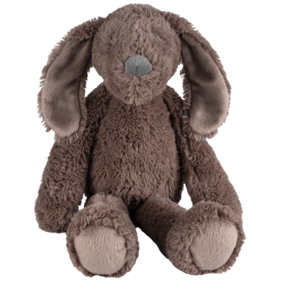 Dog Jax no.2 - Knuffel - 38 cm - Bruin - Baby knuffel