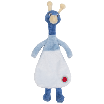 Peacock Polly Tuttle - Knuffeldoekje - 20 cm - Blauw - Baby knuffel