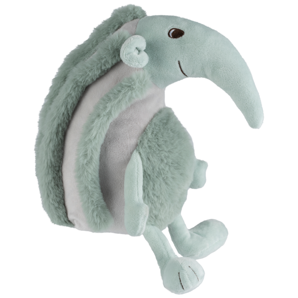 Anteater Aiko - Knuffel - 25 cm - Groen - Baby knuffel