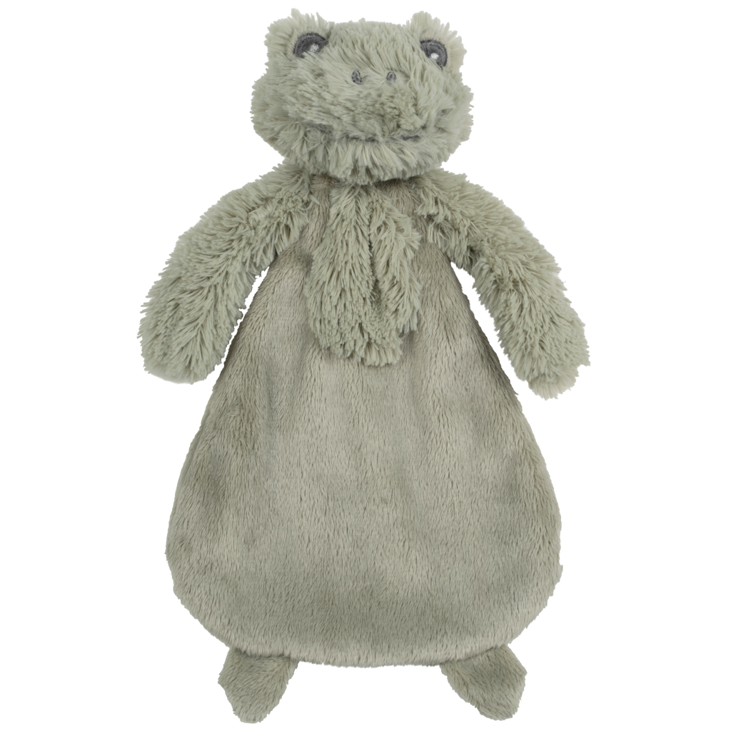 Frog Flex Tuttle – Knuffeldoekje – 25 cm – Groen – Baby Cadeau