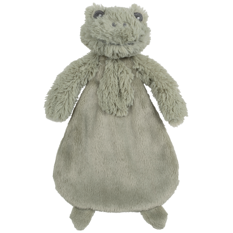 Frog Flex Tuttle – Knuffeldoekje – 25 cm – Groen – Baby Cadeau