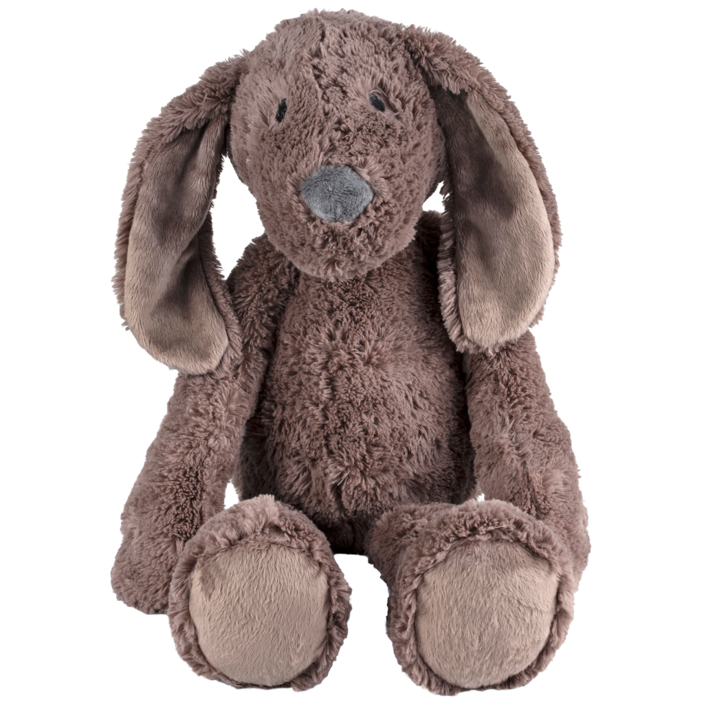 Dog Jax no.1 -  Knuffel - 28 cm - Bruin - Baby knuffel