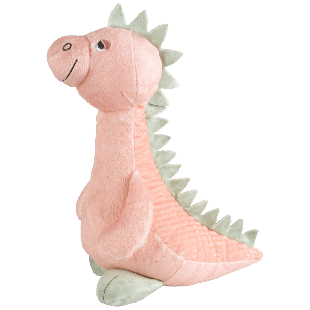 Plesiosaur Pat - Knuffel - 28 cm - Roze - Baby knuffel