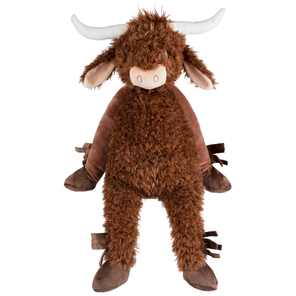 Big Cow Cody - Knuffel - 60 cm - Bruin - Baby Knuffel