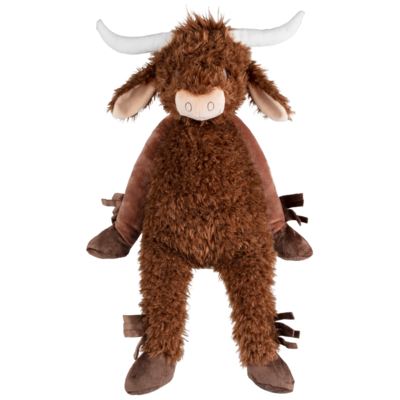 Big Cow Cody - Knuffel - 60 cm - Bruin - Baby Knuffel