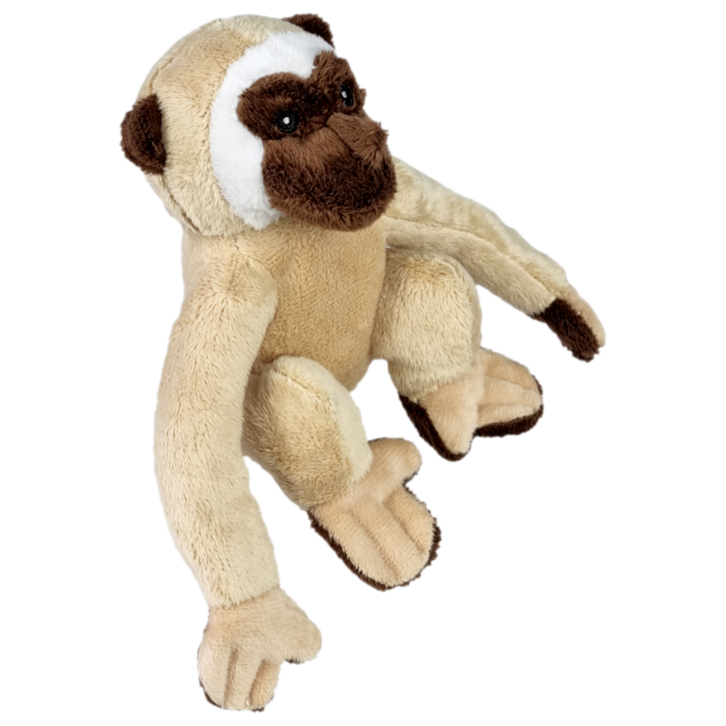 UNITOYS – Gibbon Gideon – 13 cm – Natuurgetrouw - Knuffel