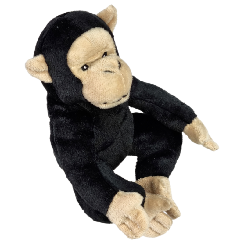 UNITOYS – Chimpansee Simon – 13 cm – Natuurgetrouw - Knuffel