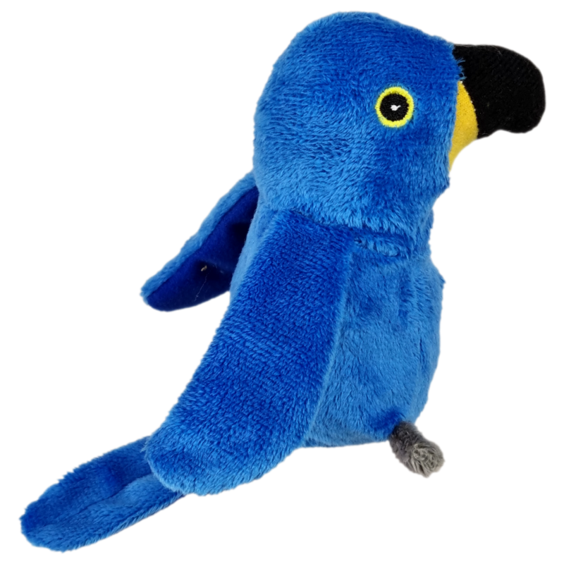 UNITOYS – Papegaai Patty – 13 cm – Natuurgetrouw - Knuffel