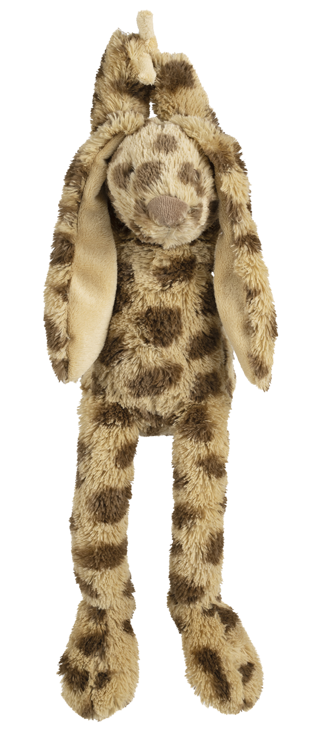 Happy Horse - Jubilee Rabbit Richie - Muziekknuffel - 34 cm - Beige gevlekt