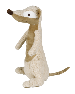 Happy Horse - Stokstaartje Mirre Knuffel 34cm - Beige - Baby Knuffel