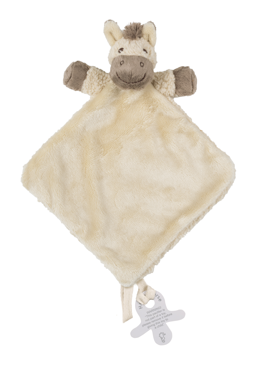 Happy Horse - Paard Helma Knuffeldoekje - Beige - Baby Cadeau