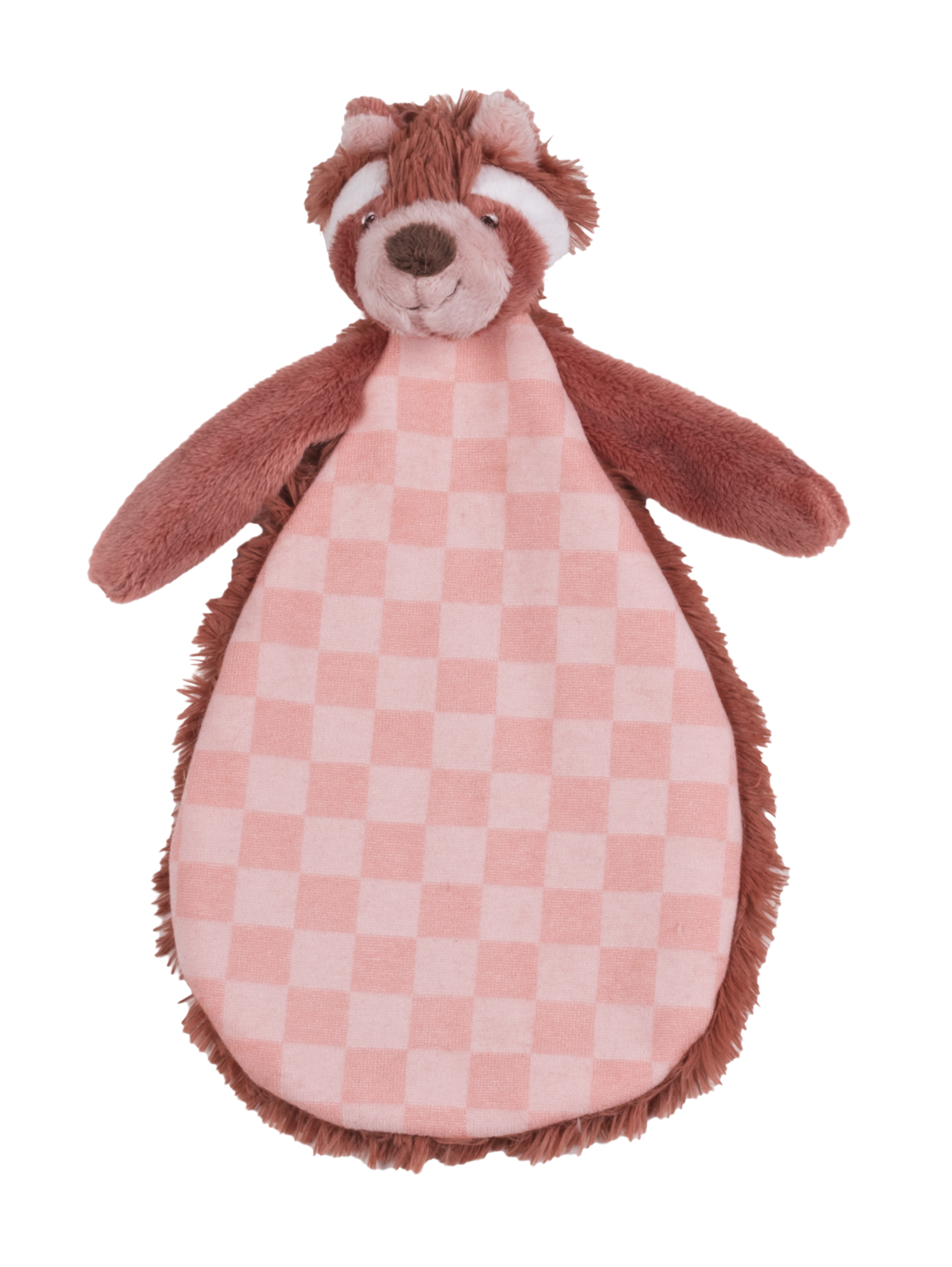 Happy Horse - Rode Panda Pien Knuffeldoekje - Roestbruin/Roze - Baby Cadeau