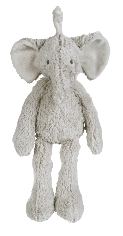 Happy Horse - Olifant Enzo Muziekknuffel - Grijs - Baby cadeau