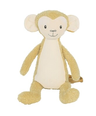 Happy Horse - Monkey Mano - 28cm - Geel - Knuffel